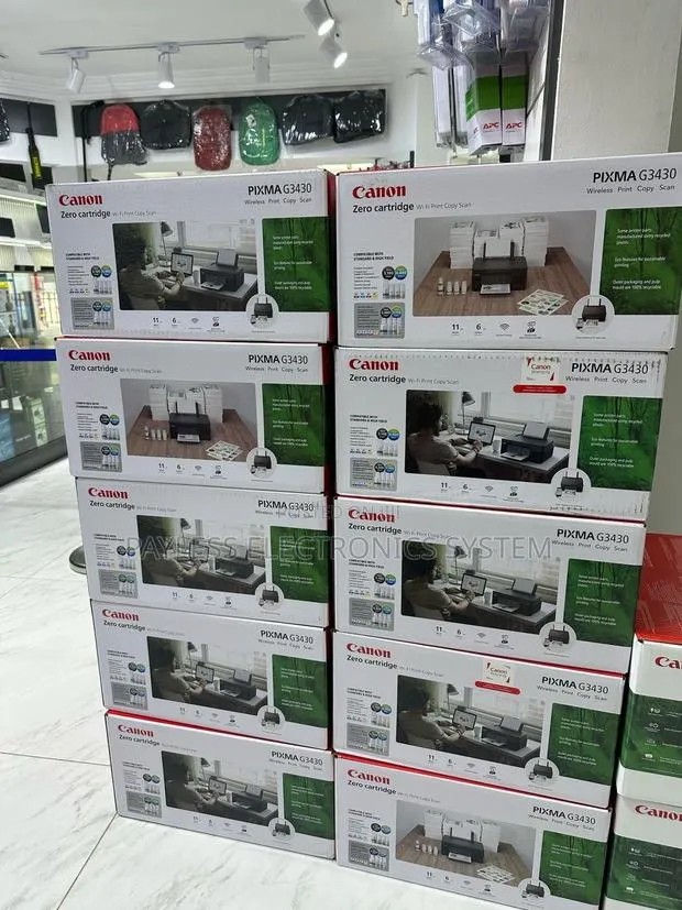 Canon Pixma G3430 Is a 3-in-1 Wireless Inkjet Printer · Photo 1