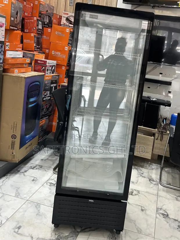 Energy Efficient TCL 285 Liters Singledoor TCL Black Display Fridge · Photo 1
