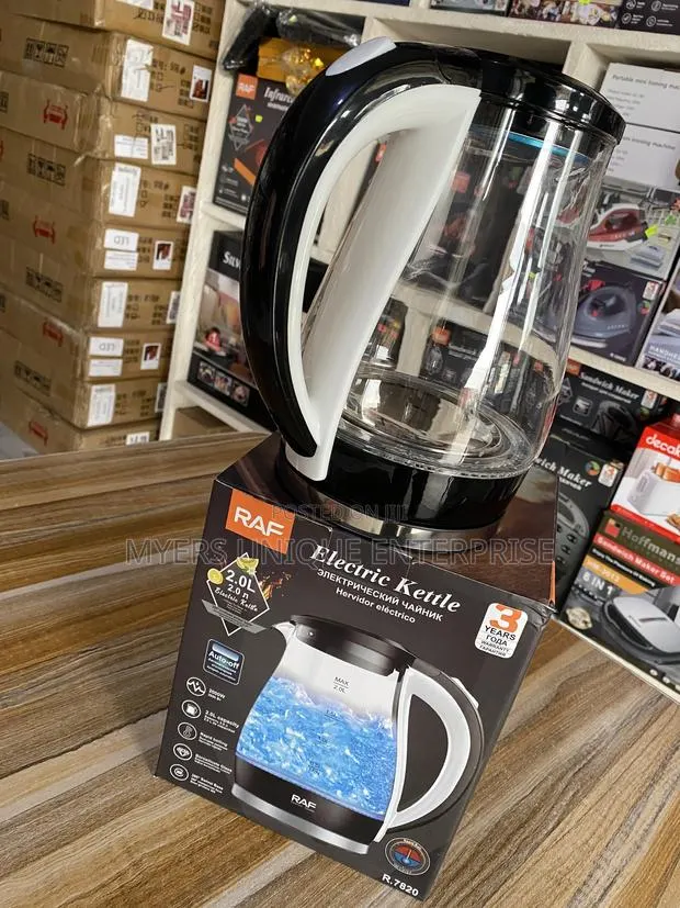 Rapid Boiling Electric Kettle-Raf(glass) · Photo 1