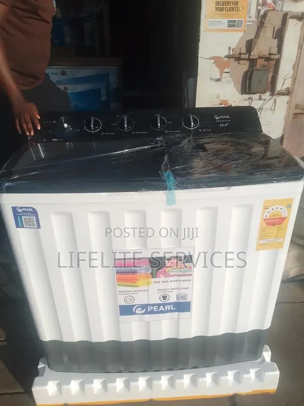 Pearl 20kg Washing Machine -Wash & Spin · Photo 1