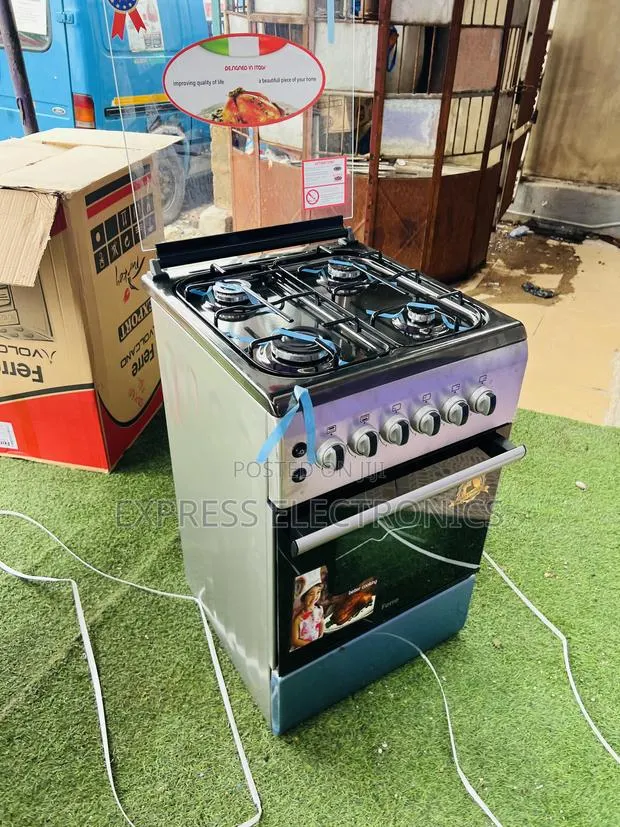 Highly Recommended Gas Cooker Oven 4burner 50/60 · Photo 1