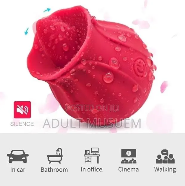 Rechargeable Vagina Licker - Rose Toy · Photo 1