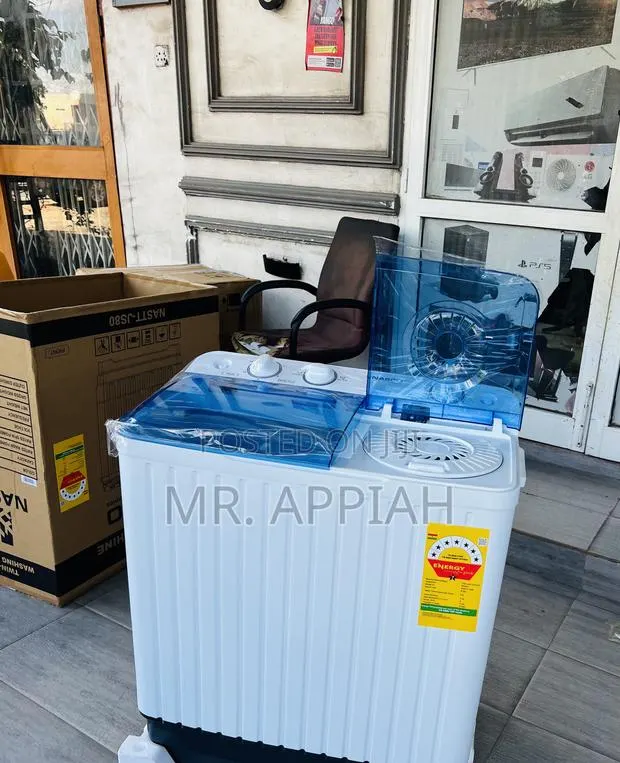 Check Out Durable Nasco 8kg Twin Tub Washing Machine(Spin Dry) · Photo 1