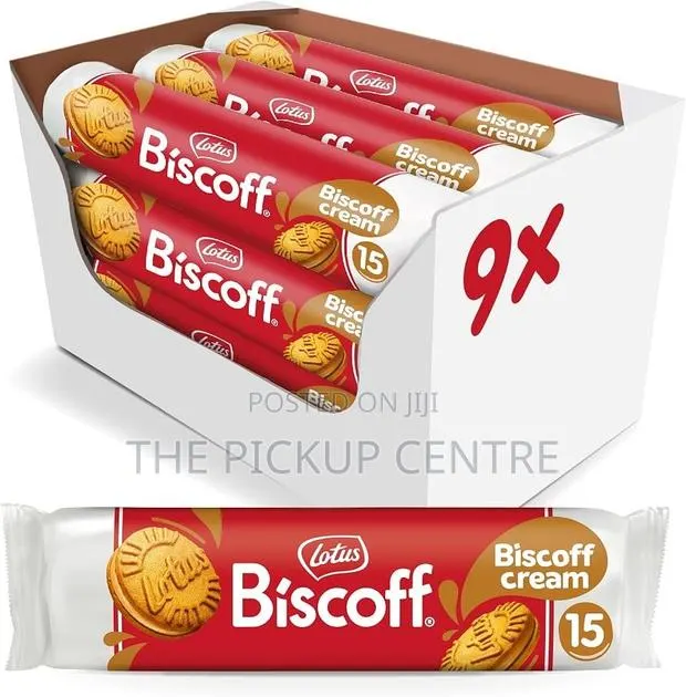 Lotus Biscoff Sandwich Cookies Biscoff Cream Filling | 9 X 150g/50each · Photo 1