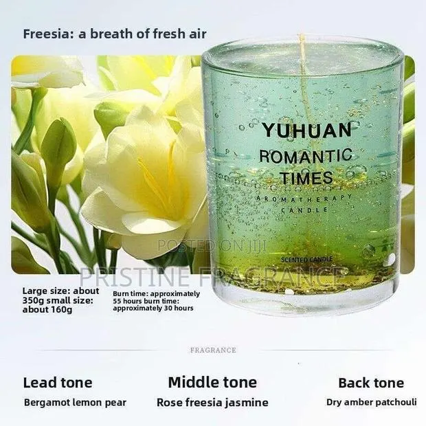Freesia Aromatherapy Gel Candle · Photo 1