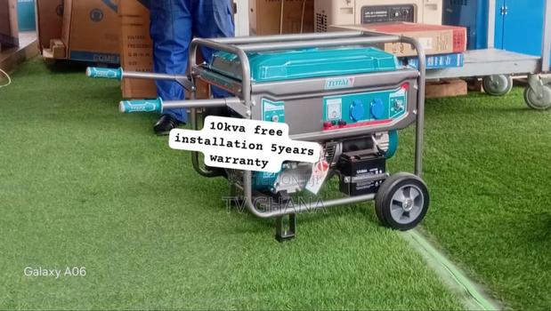 Total 10kva Petrol Generator – Reliable Backup, Low Fuel Consumption · Photo 1