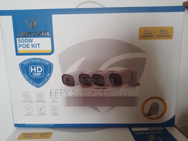 4 Channel 5mp Ip Camera Kit ( High Definition ) · Photo 2