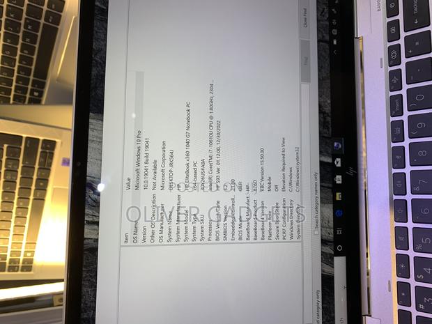 Laptop HP EliteBook x360 1040 G7 16GB Intel Core i7 SSD 512GB · Photo 1