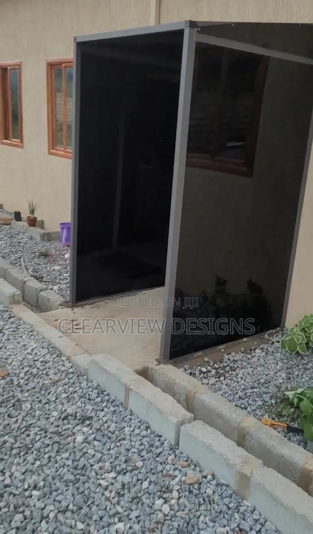 Modern Entrance Canopy / Shade · Photo 1