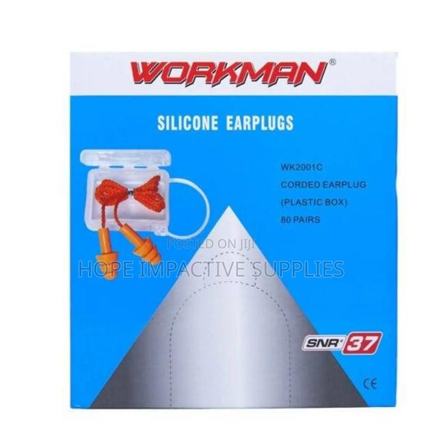 Workman Silicone Earplugs(Snr=37) - 80 Pairs Pack. · Photo 2