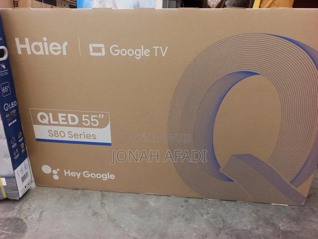 Haier 55” Qled 4k Voice Control TV -H55s800ux · Photo 1