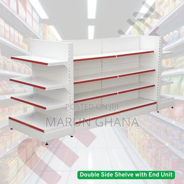 Double Side Shelves Rack For Supermarket Pharmacy Shop Etc. · Photo 1