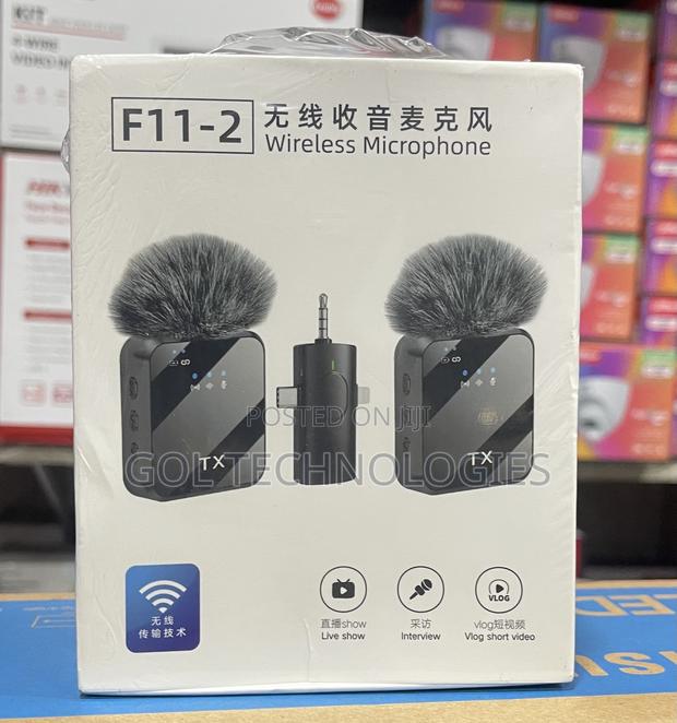 F11-2 Wireless Microphone for Live Shoe, Interview Vlog Short Video · Photo 2