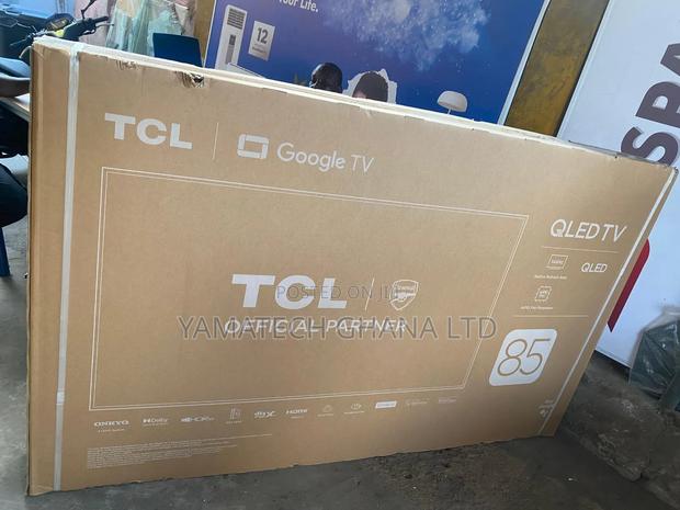 TCL 85inch Google Smart Qled 4k TV With Voice Control Remote · Photo 1