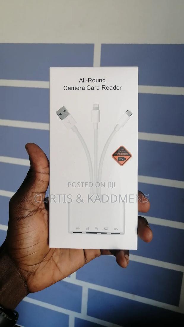 5in1 Usb/Type C/iPhone Otg Adapter Hub/Memory Card Sd /Micro Sd Reader · Photo 1