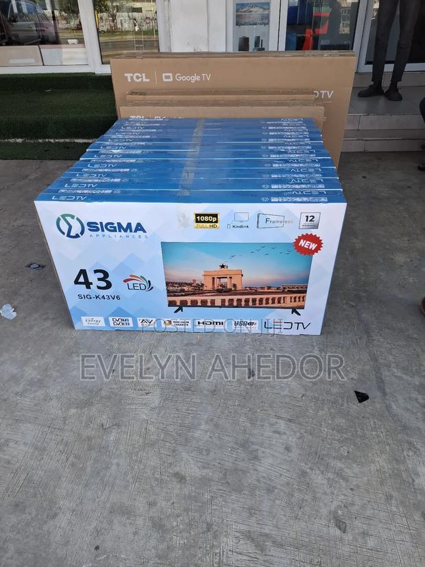 Fremeless Sigma 43 Inches Digital Satellite Tv Free Wall Mount · Photo 2