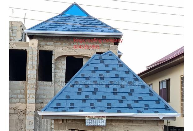 Blue Black Shingle Roofing Tiles Project · Photo 1