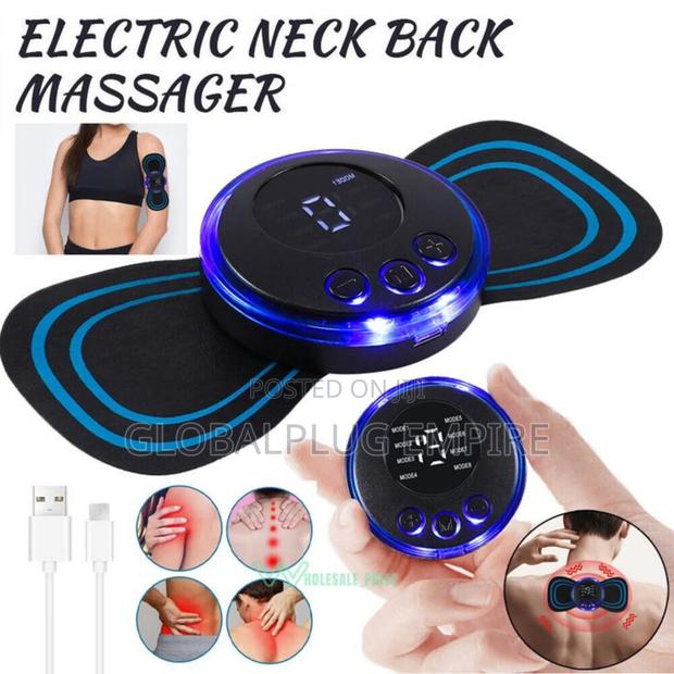 8 Mode LCD Display Neck Stretcher Back Muscle Stimulator Relief Pain · Photo 1