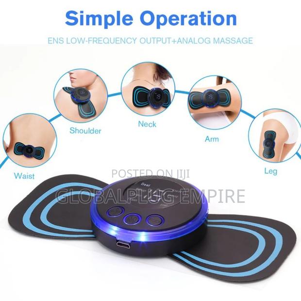 8 Mode LCD Display Neck Stretcher Back Muscle Stimulator Relief Pain · Photo 2