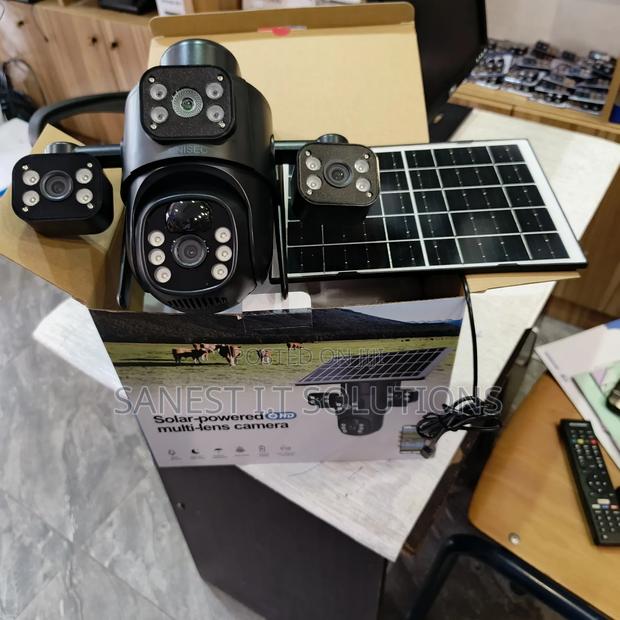 Triple Lens 4g Solar CCTV Camera · Photo 2