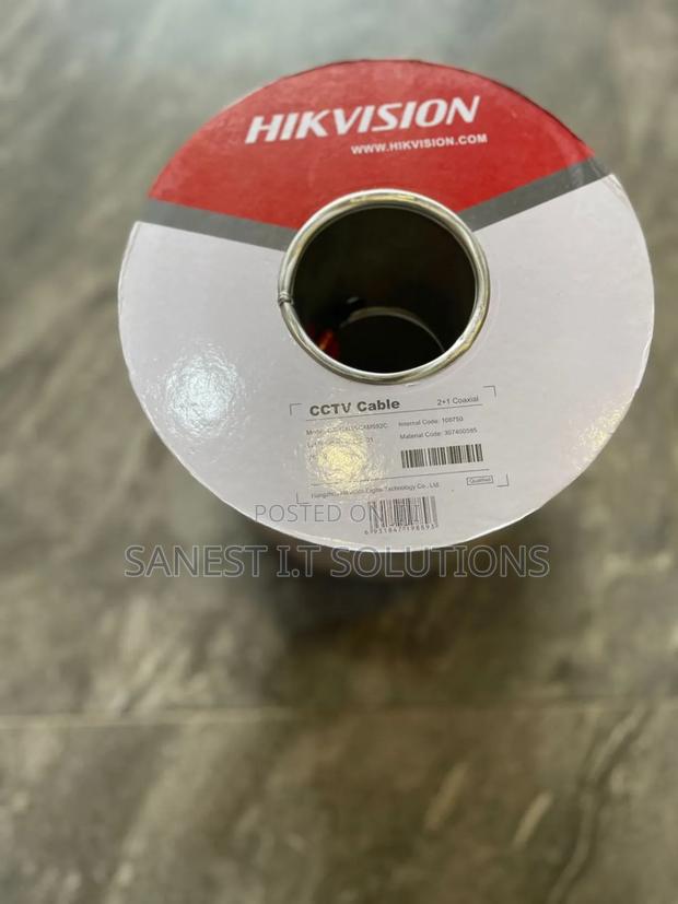 Hikvission Rg59 Coaxial Cable 100meters With Power · Photo 3