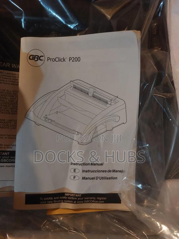 GBC Proclick P200 Document Binding Machine Professional Manual System · Photo 2