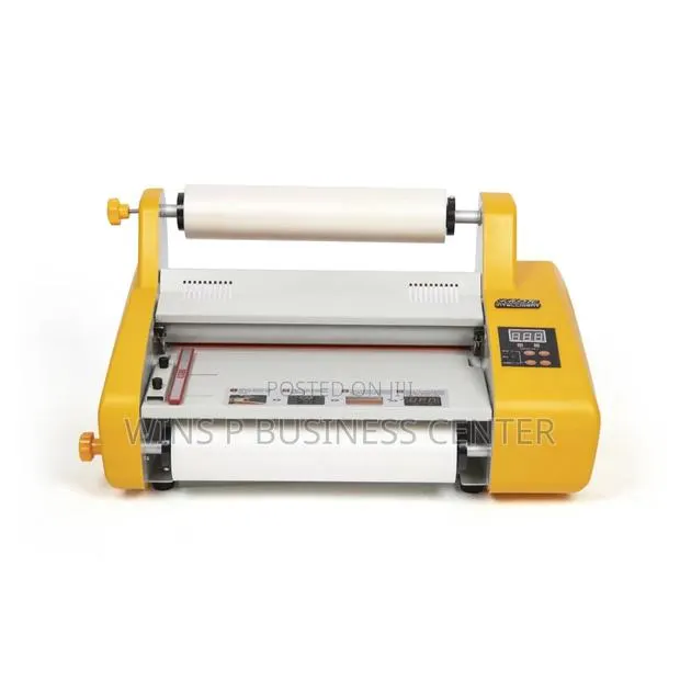 Laminating Machine A2/A3 Hot and Cold Roll Laminator Single/Dual Side · Photo 1