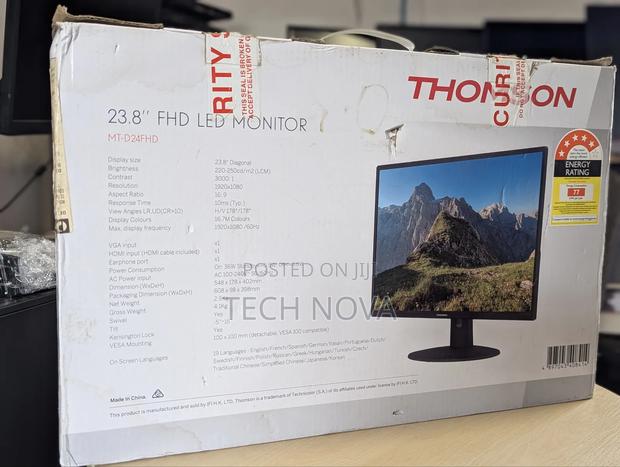 Thomson 24" Inch Full Hd Led Monitor - New, Hdmi, 1080p · Photo 3
