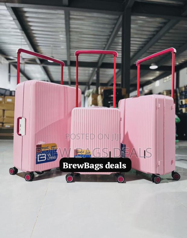 Original Baby Pink 4set Travelers Choice Zipless Traveling Bag · Photo 2