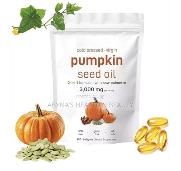 Pumpkin Seed Oil 3000mg (180 Softgel) · Photo 1