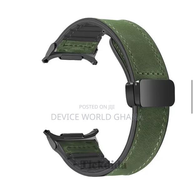 Tomi Leather Magnetic Buckle Strap For Samsung Watch Ultra · Photo 6