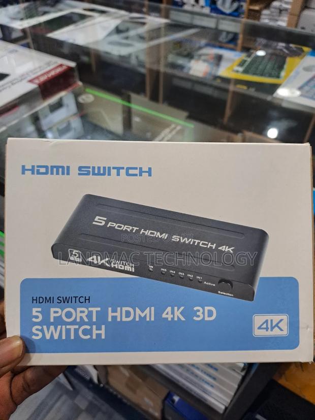5 Port Hdmi Switcher With Ir Remote Control · Photo 2
