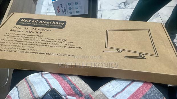 No More Messy Cables W/ Universal Tv Mount Stand Metal Tv Stand Holder · Photo 1