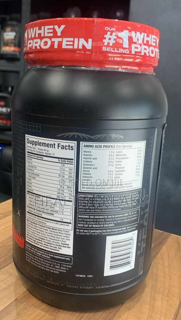 Protein Muscletech Whey Protein Isolate Muscle Builder · Photo 3