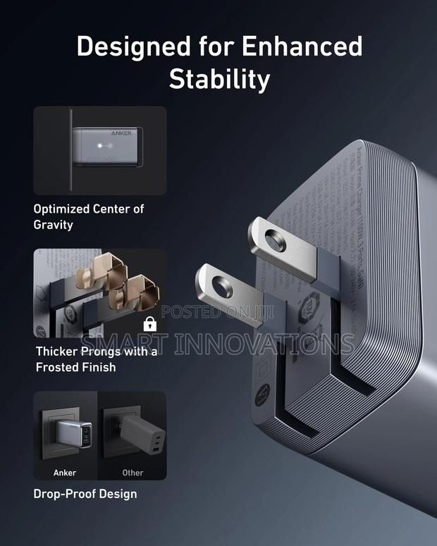 Anker Prime Wall Charger (100w, 3 Ports, Gan) · Photo 4