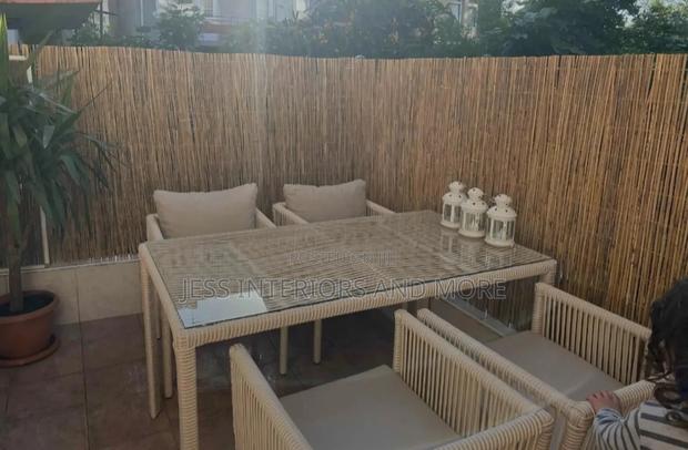 Outdoor Garden Dining Set (Available in Light Brown, Gray,Brown) · Photo 4