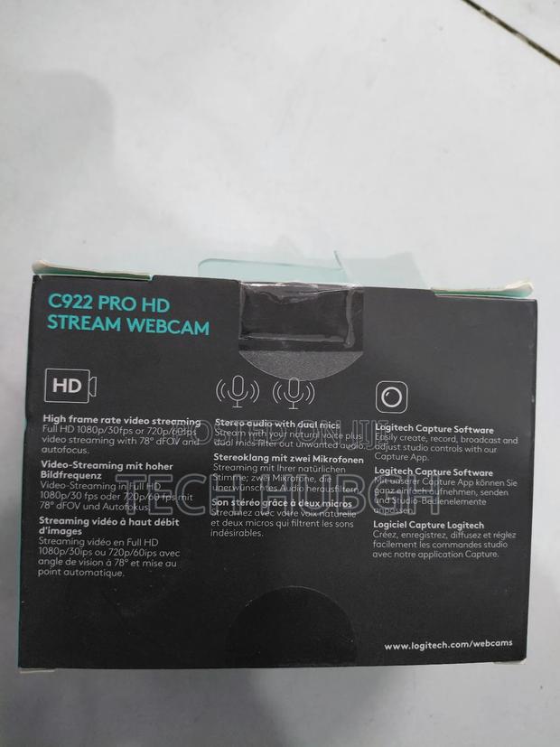 Logitech C922 Pro Hd Stream Webcam · Photo 2