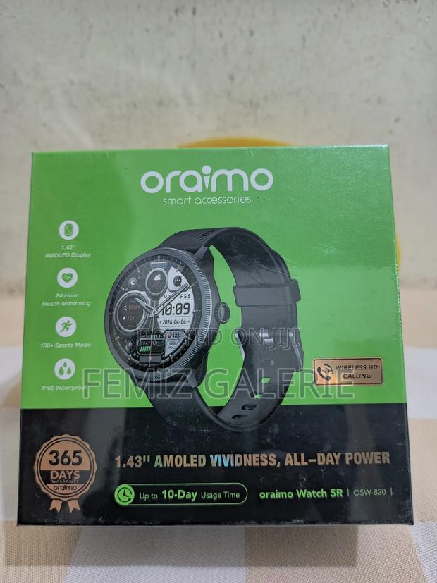 Oraimo Watch 5r 1.43'' Amoled Ip68 Smart Watch · Photo 1
