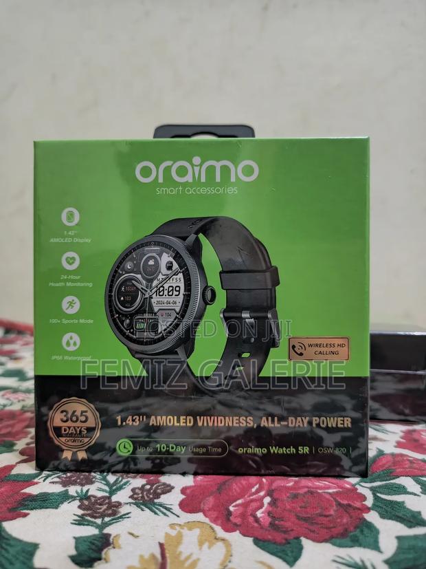 Oraimo Watch 5r 1.43'' Amoled Ip68 Smart Watch · Photo 1