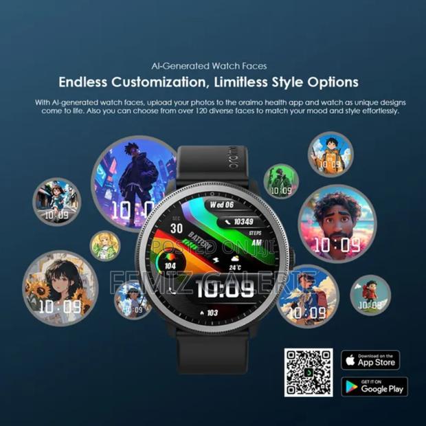Oraimo Watch 5r 1.43'' Amoled Ip68 Smart Watch · Photo 4