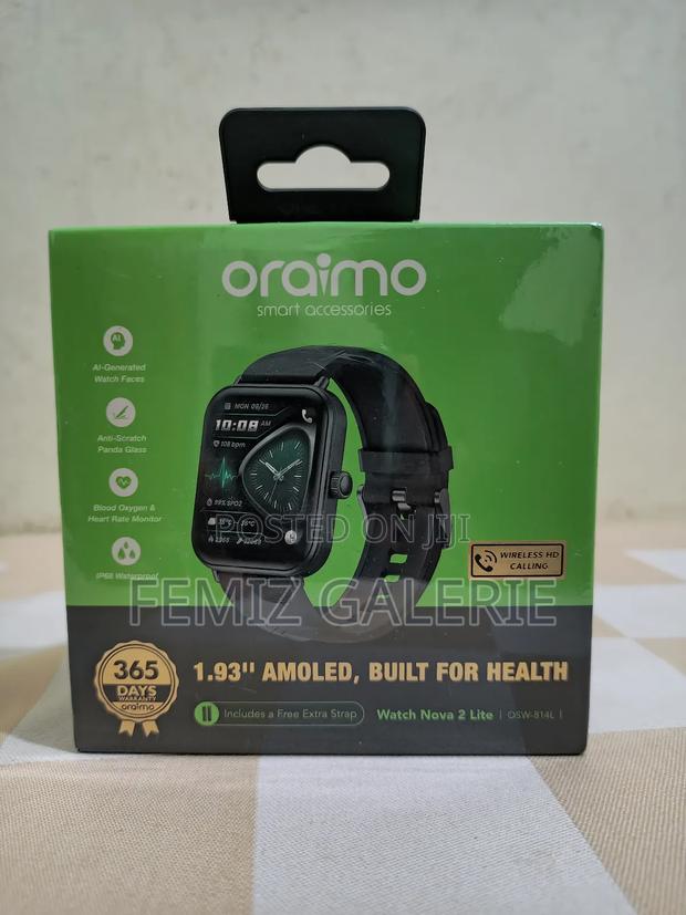 Oraimo Watch Nova 2 Lite 1.93'' Amoled Touch Color Screen Smart Watch · Photo 1