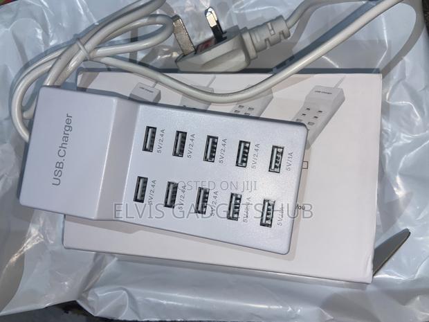 50w Multi 10 Port Usb Travel Charger · Photo 5