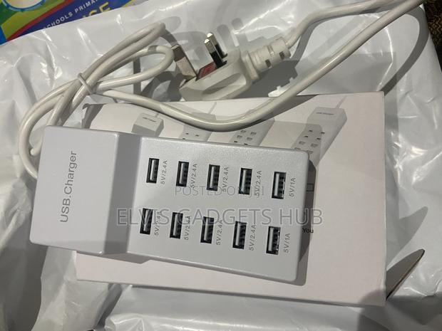 50w Multi 10 Port Usb Travel Charger · Photo 6
