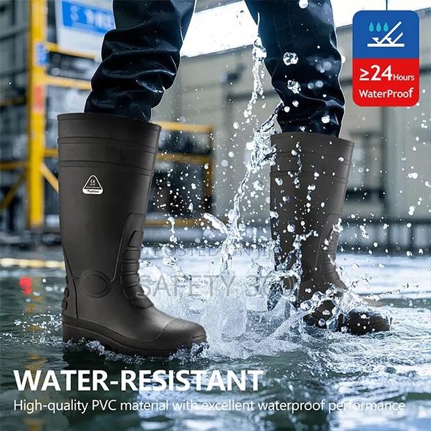 Steel Toe Wellington Boot · Photo 1