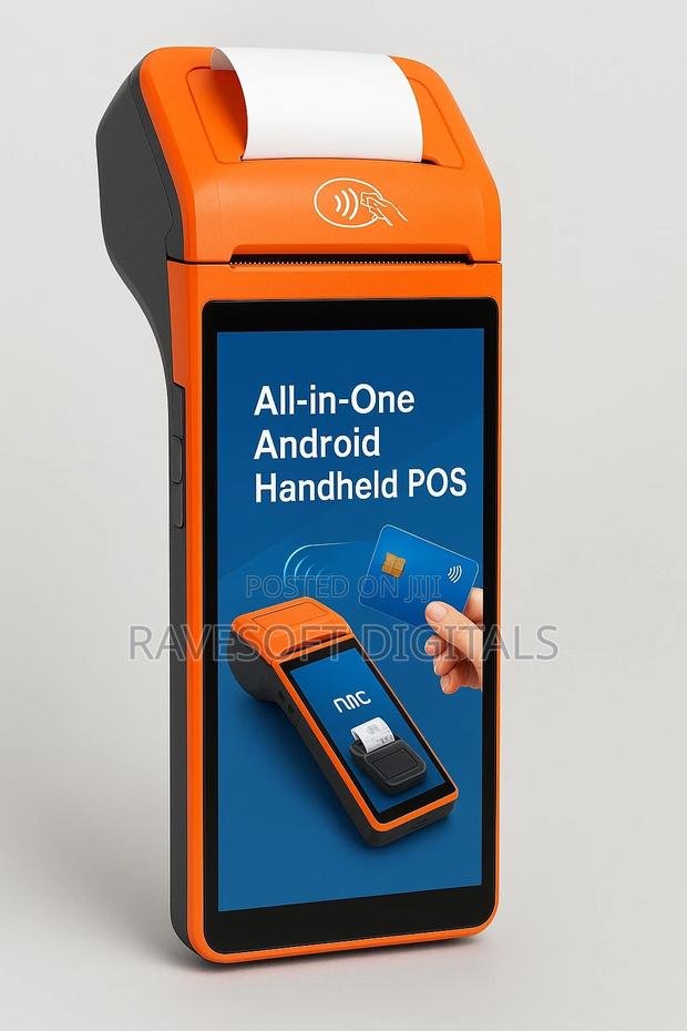 Android Handheld Pos Terminal – NFC + 58 Mm Printer · Photo 1