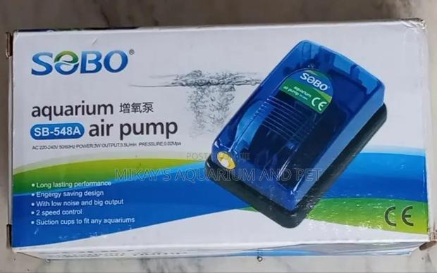 Sobo Aquarium Air Pump Single Outlet · Photo 1