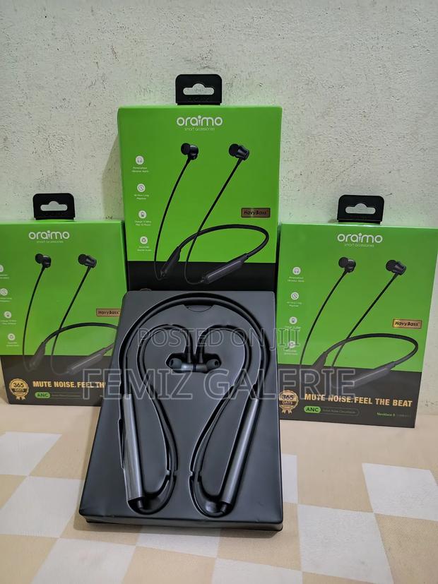 Oraimo Necklace 5 30db Noise Cancellation Call Vibration Earphones · Photo 5