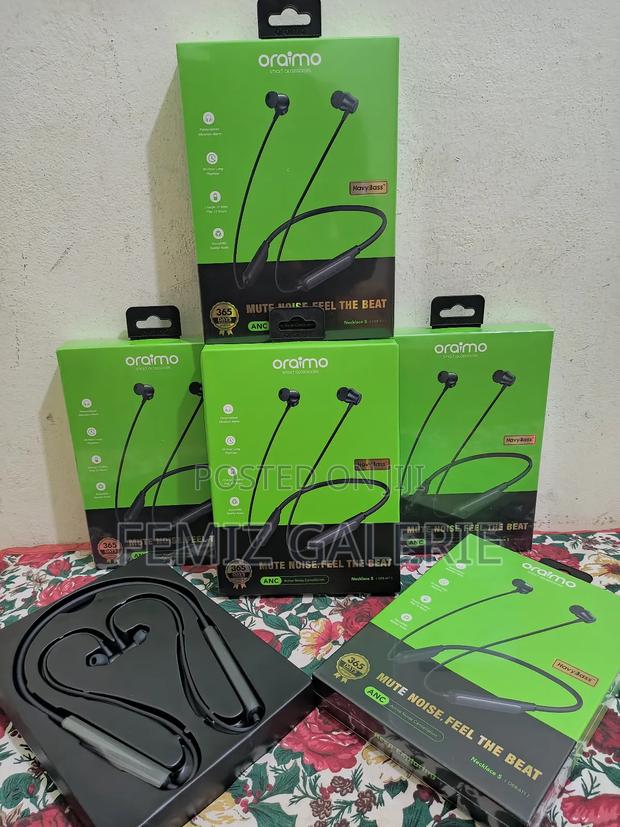 Oraimo Necklace 5 30db Noise Cancellation Call Vibration Earphones · Photo 5