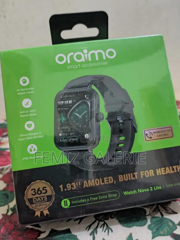 Oraimo Watch Nova 2 Lite 1.93'' Amoled Touch Color Screen Smart Watch · Photo 4