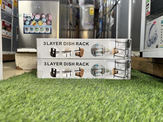 3 Layer Dish Rack · Photo 1